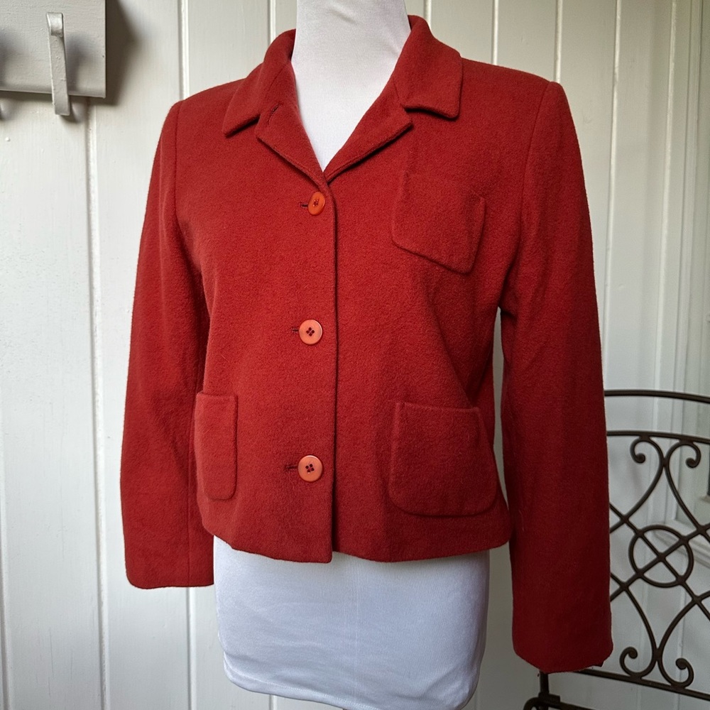 Harve Benard Vintage Burnt Orange Jacket